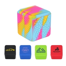 aerial view a group of sensory fidget cube, image 1 of 2