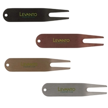 a group of classic metal divot tool