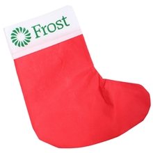 12 x 10 1/2 Non - Woven Polyester Holiday Stocking