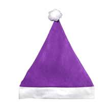 Felt Santa Hat - Purple
