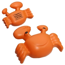 aerial view a orange crab - stress reliever, image 1 of 2