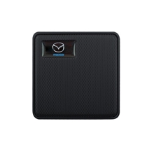 aerial view a black bluesquare wireless speaker, image 1 of 7