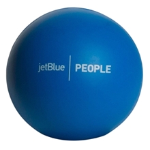 aerial view a blue teamwork stress balls, image 1 of 3