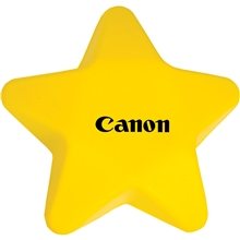 a yellow star stress reliever