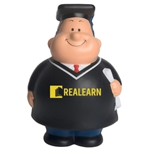 aerial view a black graduate bert stress reliever, image 1 of 4