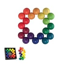 a multicolored multicolored playable art ball