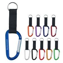 8mm Carabiner with 2.5 Strap