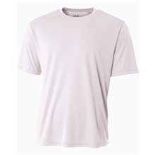 A4 Youth Cooling Performance T - Shirt - WHITE