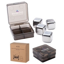 Aces 4- Piece Ice Cube Set