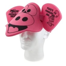 Adjustable Pig Foam Hat