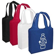 Adventure(TM) Foldable Recycled Tote - 16 x 4 x 14.5 - 1 Color Imprint