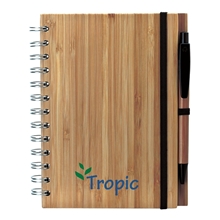 Albany Bamboo Notebook Pen