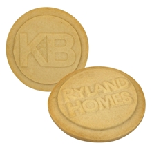 All - Natural Ingredients Logo Shortbread Cookie