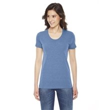 American Apparel Ladies Triblend Short - Sleeve Track T - Shirt