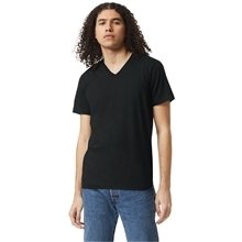 American Apparel Unisex CVC V - Neck T - Shirt