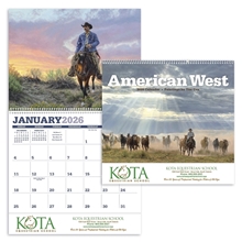 American West by Tim Cox Calendar