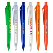 Aqua Click - Eco Recycled PET Plastic Pen - Colorjet