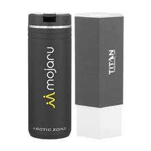 Arctic Zone Titan Vacuum Insulated Thermal Tumbler - 20 oz Black