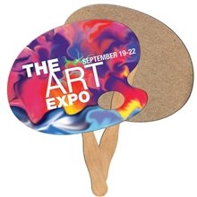 Artist Pallet Recycled Hand Fan - Paper Products