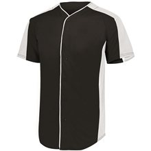 Augusta Sportswear Adult Full - Button Baseball Jersey