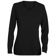 Augusta Sportswear Ladies Wicking Long - Sleeve T - Shirt