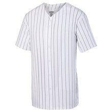 Augusta Sportswear Unisex Pin Stripe Baseball Jersey