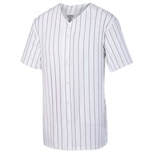 Augusta Sportswear Youth Pin Stripe Baseball Jersey