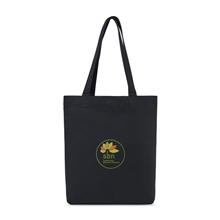 AWARE(TM) Recycled Cotton Gusset Bottom Tote - Black