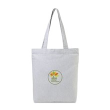 AWARE(TM) Recycled Cotton Gusset Bottom Tote - Light Grey