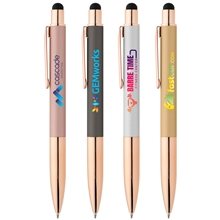 Baltic Softy Rose Gold Pen w / Stylus - ColorJet