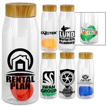 Bamboo 32 oz Bottle With Floating Infuser