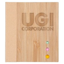 Bamboo Board Memo Pad Sticky Note Set