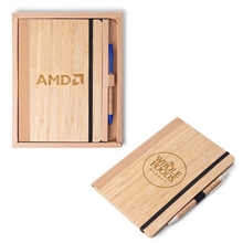 Bamboo Cork Journal Set