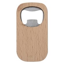 Bamboo Dog Tag Bottle Opener