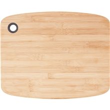 Bamboo Large Cutting Board with Silicone Grip