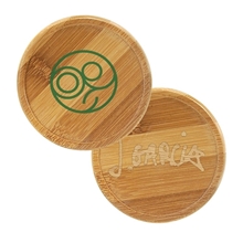 Bamboo Round Beverage Coaster