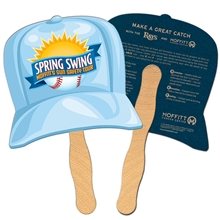 Baseball Cap Recycled Hand Fan - Paper Products