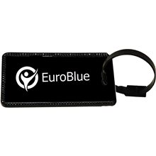 Basic Luggage Tag with Plastic Attachment Loop
