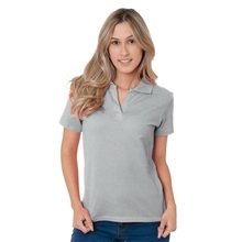 Bayside Ladies USA Made Johnny Collar Polo