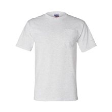Bayside Short Sleeve T - shirt with a Pocket - Heathers
