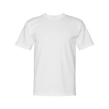 Bayside USA - Made 100 Cotton Short Sleeve T - Shirt - WHITE