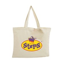 Beige12 oz Cotton Canvas Tote Bag
