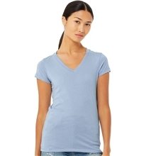 Bella + Canvas - Womens Short Sleeve Jersey V - Neck Tee - 6005 - COLORS