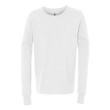 Bella + Canvas - Youth Long Sleeve Jersey Tee - 3501y - WHITE