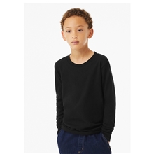 Bella + Canvas Youth Triblend Long - Sleeve T - Shirt