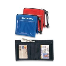 Bi - Fold Nylon Neck Wallet