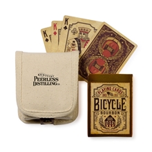 Bicycle(R) Bourbon Connoisseur Playing Cards Gift Set