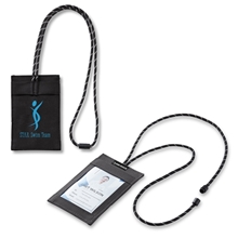 Black Dri Duck Lanyard ID Holder