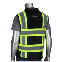 Black TT 11 Pocket Tech - Ready Mesh Surveyors Vest