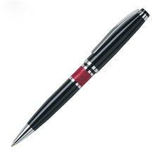 Blackpen Symmetry Lacquered Twist Ballpoint (Red Trim)